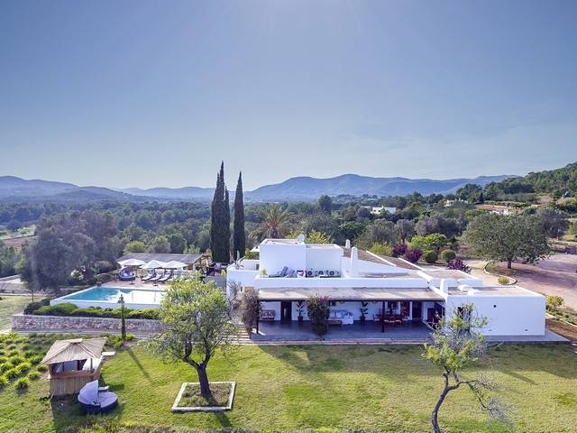 Large holiday rental on the North coast of Ibiza